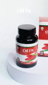 Oil Fit-  Obat Pembuluh Darah Tersumbat  Isi 50 Kapsul Ekstrak Buah Merah Papua Asli Sudah Bpom Dan Halal