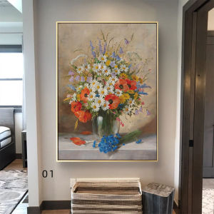 Painted Oil Vertical European Style American Fantasy Decorative Hanging Paintings