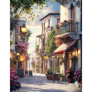 Paper Jigsaw Puzzle 500/1000/1200/2000PCS Town Landscape Scenery DIY Craft Hobby Wall Decor Gift