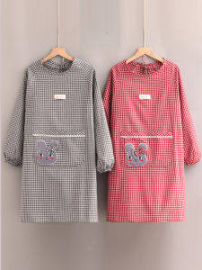 SVORIAHI | เสื้อคลุมครัวแขนยาวน่ารักสำหรับผู้หญิง 2025 เสื้อคลุมครัวแบบสวมแขนยาวสำหรับใช้ในบ้านและงานเลี้ยงอาหารเฉพาะสำหรับทำอาหาร