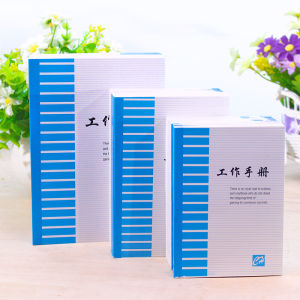 Portable Soft Cover Work Notebook Small Pocket Size Meeting Record Book Business Stationery Supplies A7 Size for Students And Office Workers