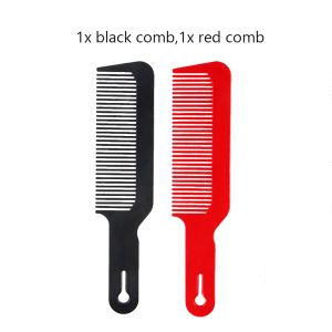 Hairdressing Haircut Comb Portable Oil Head Clipper Comb Wide Tooth Flat Top Comb Heat Resistant Hairdresser Hair Styling Tool
