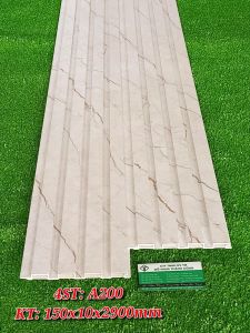 Tấm nhựa ốp tường lam Sóng cao cấp bán chạy nhất hiện nay PVC vân gỗ