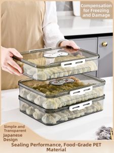 MEYGOROOM | Home Freezing Special Seal Freshness Dumpling Storage Box