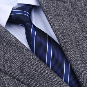 LIESHANG | Wine Red Rose Silk Tie Mens Formal Business Wedding