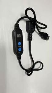 【USB Countdown Timer Cord Digital Timer Switch Cable Auto Cutoff Connector Controller Timer Switch For LED Strips Fan Motors】