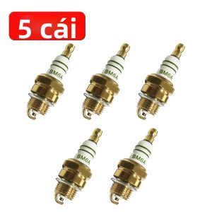 Bugi BM6A Gói 1/2/5 Chiếc Dành Cho Máy Cắt Cỏ Và Máy Tỉa Cỏ Động Cơ Nhỏ Tương Thích Với Phụ Tùng Thay Thế M7/L7T/CJ8/1560