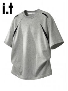 izzue | Deconstructed Shoulder Stylish Round Neck T-Shirt