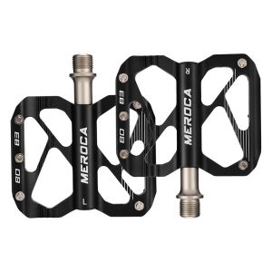 MEROCA | Lightweight 3 Bearings CNC Aluminum Bicycle Pedal