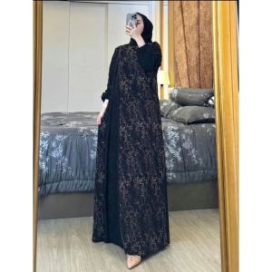 NEW MELATI DRESS HIJAB TERLARIS DRESS VIRAL GAMIS SET HIJAB KEKINIAN