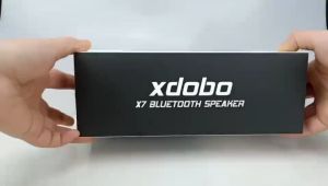 XDOBO X7 ลำโพงบลูทูที่ 50W คุณค่า 360 เสียงรอบทิศทาง HD & Rich สเตอริโอเบส ซัพวูฟเฟอร์