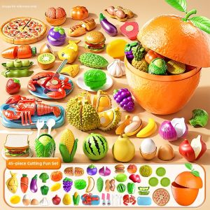 WANJUTEGONGDUI | Bite-safe Simulated Cutting Kitchen Playset Toys