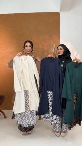 TONMOON Baju Kebarung Satin Baju Kurung Baju Kebaya Premium Leopard Print Ironless Sesuai Untuk Nikah/Tunang Bridemaid Kurung Fashion Muslimah Set