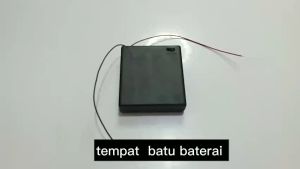 Tempat Batu Baterai AA A2 Battery isi 4 slot port plus Switch Saklar On Off