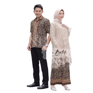 Couple Batik Pasangan Suami Istri Keluarga Terbaru 2022 Modern Batik Katun Kekinian Bahan Adem Couple Pria Wanita 2022 Kebaya Batik Kasual Kemeja Laki Laki Atasan Set Family Terbaru Baju Kopel Batik Modern Kasual Premium Pasangan Wanita Pria Dewasa