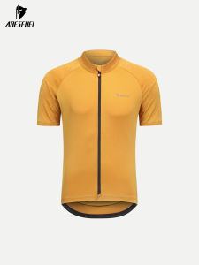 ARESFUEL | Mens Short Sleeve Cycling Jersey Breathable Quick-Dry