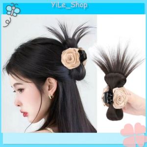 【COD จัดส่งจากไทย】กิ๊บติดผมประดับดอกไม้ เหมาะสำหรับสาวๆใส่เพื่อเพิ่มวอลลุ่มให้กับเส้นผม มี4สี Y2K