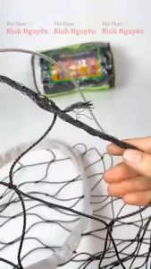 Lưới bóng chuyền hơi CÓ CÁP TĂNG Siêu Bền