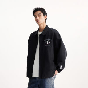 Jack Jones | Autumn NBA Collab Embroidered Polo Jacket Men