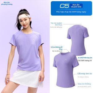 ANTA | Áo Thun Tập Luyện Thoáng Khí Cho Nữ