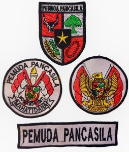 BORDIR/EMBLEM TIMBUL & SKOTLET PEMUDA PANCASILA