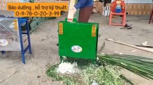 Máy băm cỏ voi thái chuối siêu nhanh công suất 2hp