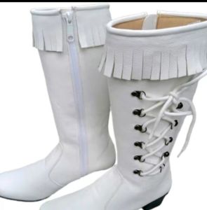 boots merchen bend tinggi di pakai di bawah lutut hak nya 5cm