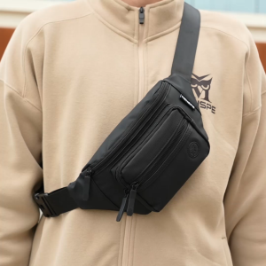 MENSPE Men’s Chest Bag Waist Bag Crossbody Bags Messenger Bag Fashion Sports Bag School Bag Large Capacity Shoulder Bag Mens Bags College Style Outdoor Sports Bags For Men