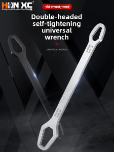 HUANGXIAOCHAO | Multipurpose Universal Double-Headed Adjustable Wrenches Tool Set