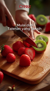 Cypruz Talenan Bambu BERMOTIF 1cm