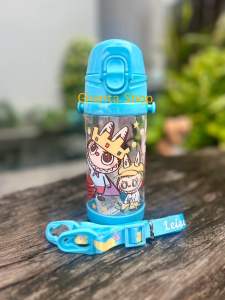 กระติกน้ำเด็กลาบูบู้ สำหรับไปโรงเรียน ขนาด 450 ml
