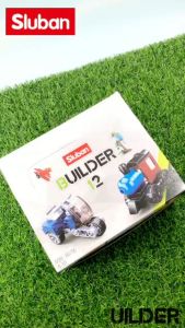 Mainan Balok Sluban Builder Vehicle Robot kendaraan M38-B0591 B0795