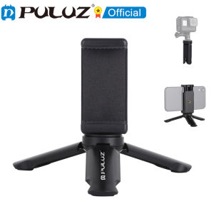 PULUZ Mini Plastic Tripod Universal Phone Clamp Bracket For IPhone/ Galaxy/ Huawei/ Xiaomi/ Sony/ HTC/ Google and Other Phones