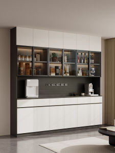Modern Minimalist Practical Wood Sideboard Storage Cabinet