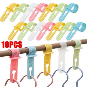 5/10pcs Windproof Hanger Fixed Lock Buckle Adjustable Hanger Non-slip Connection Hook