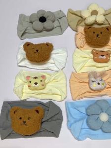 Băng đô cho bé gái 0-3 tuổi Turban hình thỏ và hổ phong cách hàn quốc đáng yêu cho bé Pama STORE PK02