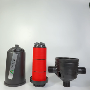 Lọc đĩa chữ T IVILA 60mm/90mm – Bộ lọc nước tưới cây lọc cặn đầu nguồn bảo vệ hệ thống tưới