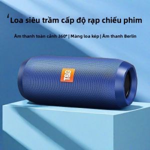WOMINGTE | Bluetooth Speaker Portable Mini High Fidelity Heavy Bass TG117
