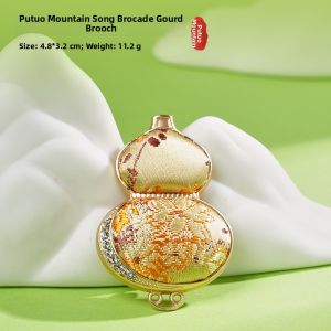 PUTUOSHAN | Handmade Traditional Cloth Brooch