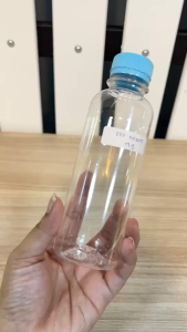 ขวดน้ำทรงกระบอก 250 ML ปาก 30 มม. จำนวน 50 ใบ/แพ็ก ขวดพร้อมฝา