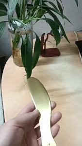 Pure Copper Scraping Board Made of Solid Brass Conducts Heat Quickly Antibacterial and Odorless