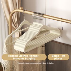 Hotata | Home Velvet Smooth Non-slip Ultra-thin Shoulder Protection Hanger