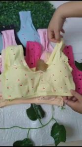 Miniset Bra Kemben Anak Remaja ABG Size 7-12 tahun SD-SMP Bahan Katun Halus Melar Real Picture