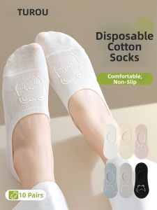 TUROU | Disposable Invisible Ankle Socks For Summer