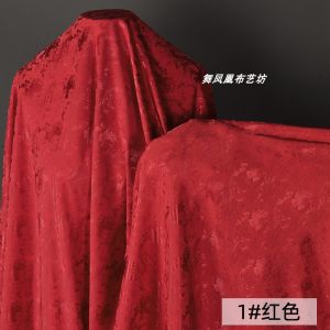 Vải Thêu Acetate Mềm Chống Nhăn Mượt Mà Mùa Xuân Thu Phong Cách Truyền Thống Trung Quốc Đại Lục Quần Áo DIY Vật Dụng Thủ Công