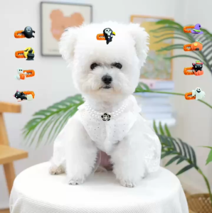 NƠ KẸP TÓC BUỘC TÓC CÀI TÓC THỜI TRANG DỄ THƯƠNG HALLOWEEN MÃ 35 CHO THÚ CƯNG CHÓ MÈO
