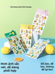 Nusign | Cartoon Dinosaur PVC Waterproof Stickers For Indexing & Storage Decoration