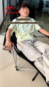 Modern เก้าอี้แคมป์ปิ้ง เก้าอี้สนามพับได้ เก้าอี้พับได้ ปิคนิคกลางแจ้ง พร้อมกระเป๋าจัดเก็บ โครงอลูมิเนียม แข็งแรงมาก