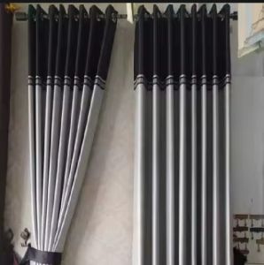 Gorden Minimalis 9 gelembung/18Ring Lebar 210cm bahan blackout import model smokring polos