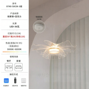 FANCY LAMP CLUB | French Restaurant Hanging Light Modern and Creative Design